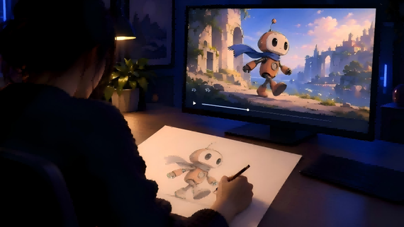 How to Become an Animator Using AI and Hand-drawn Art With Kling